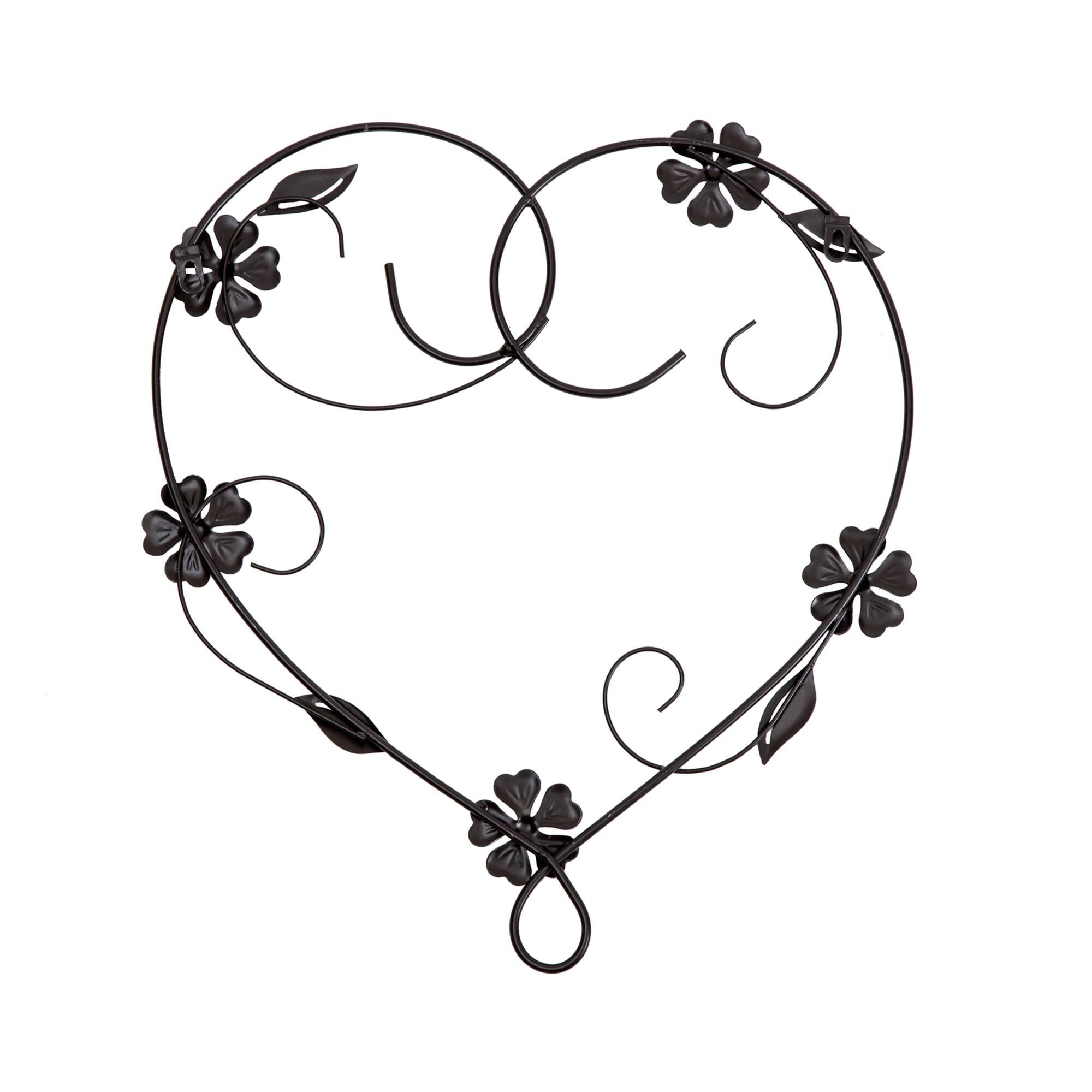 Habitat Decor 20" Aquilla Heart Metal Wall Art